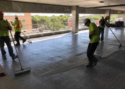 Traffic Membrane at the new Manitoba Clinic