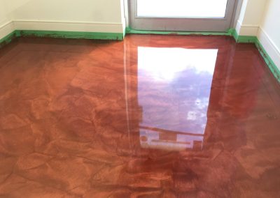 Metallic Epoxy: Office Renovations