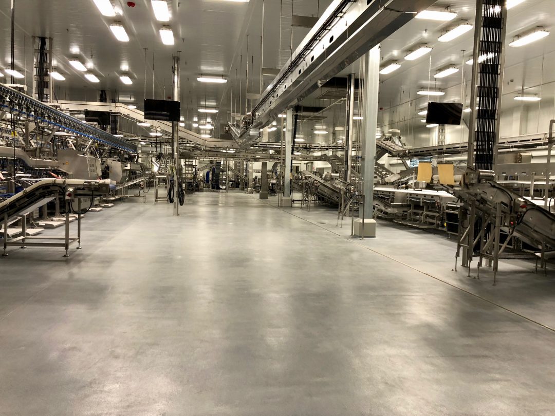 Polyurethane Cement or Tile? Flooring for Factories TCF West