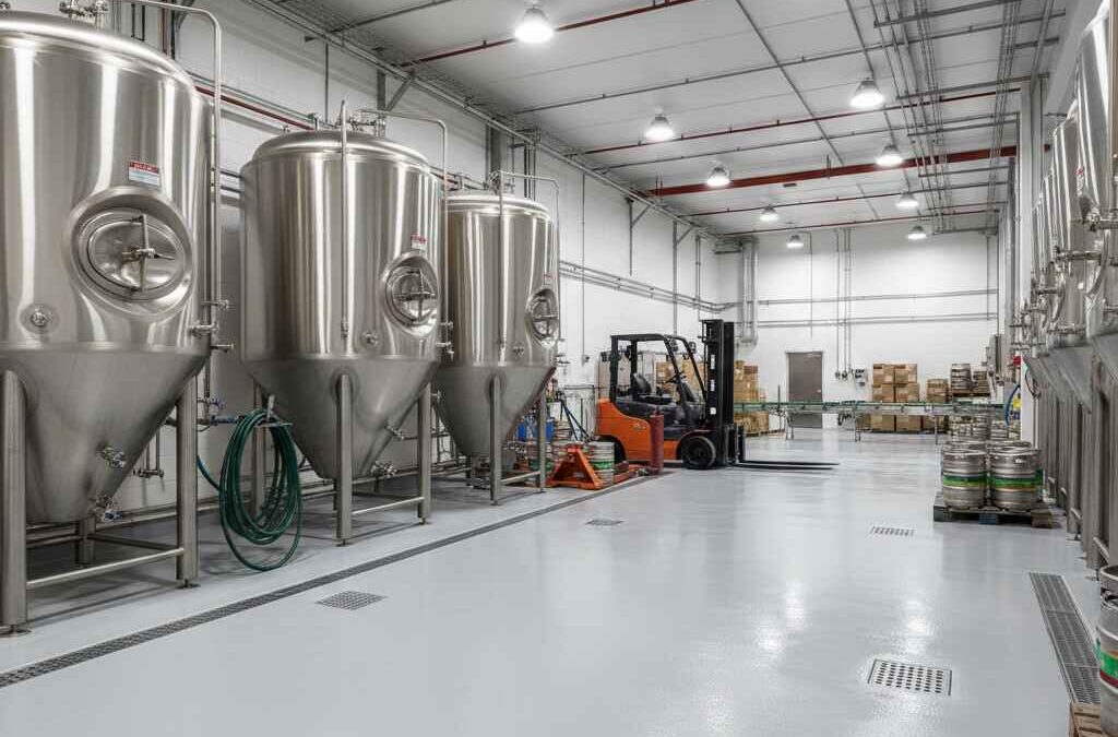 Industrial Flooring For Breweries And Distilleries: What To Look For